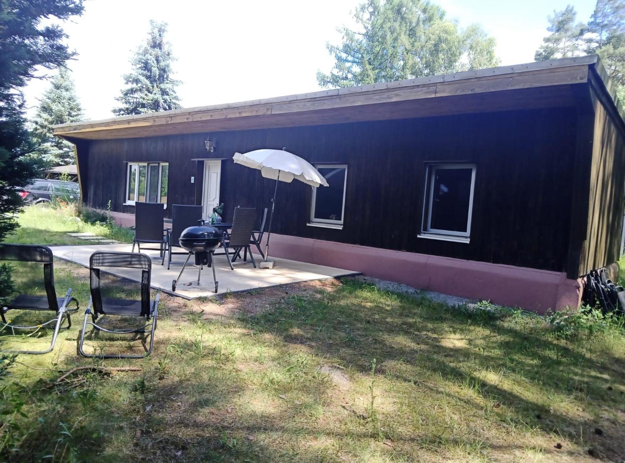 Bungalow Im Gruenen Am Waschsee Mechow (Feldberger Seenlandschaft) Exterior foto