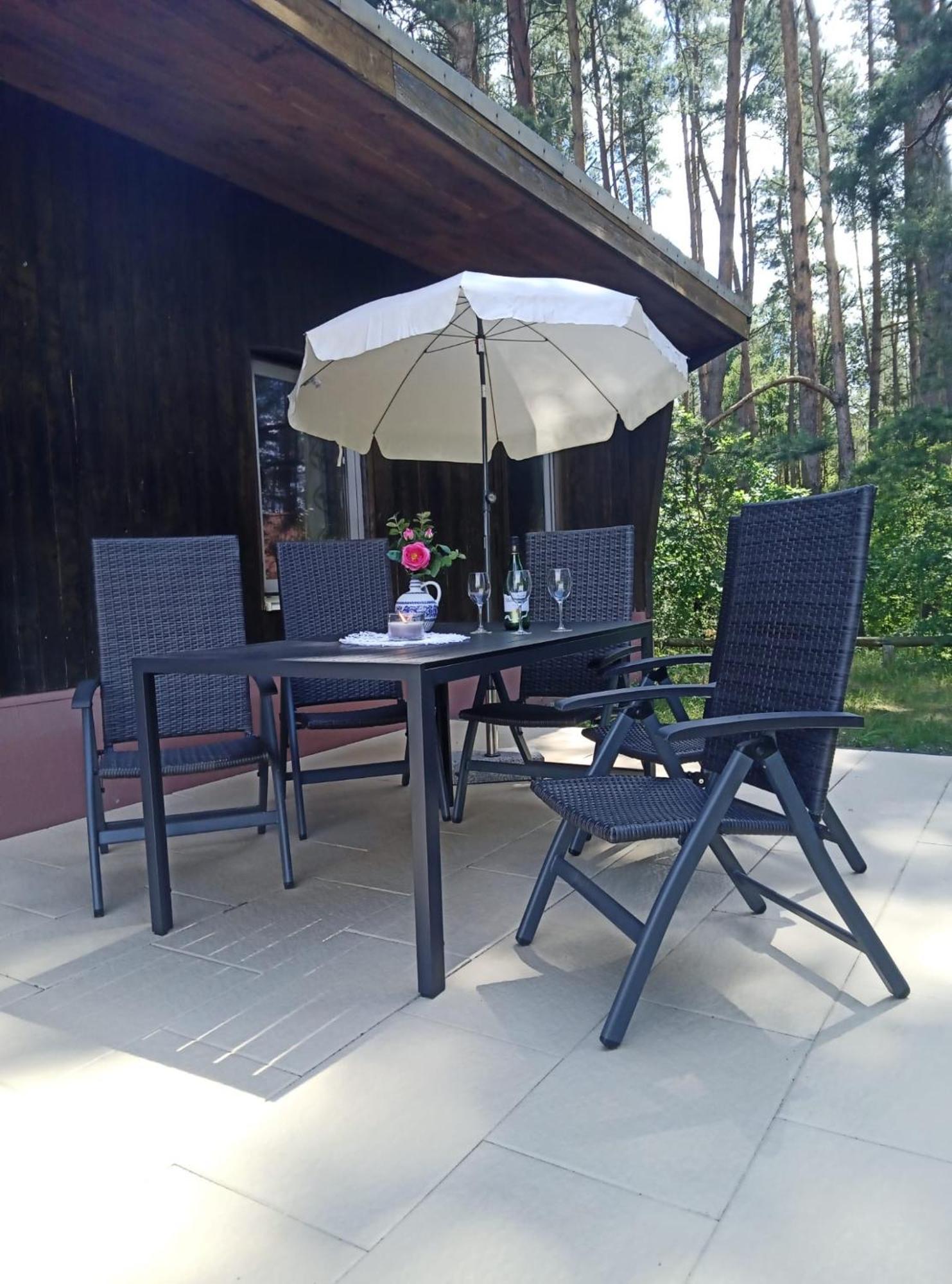 Bungalow Im Gruenen Am Waschsee Mechow (Feldberger Seenlandschaft) Exterior foto